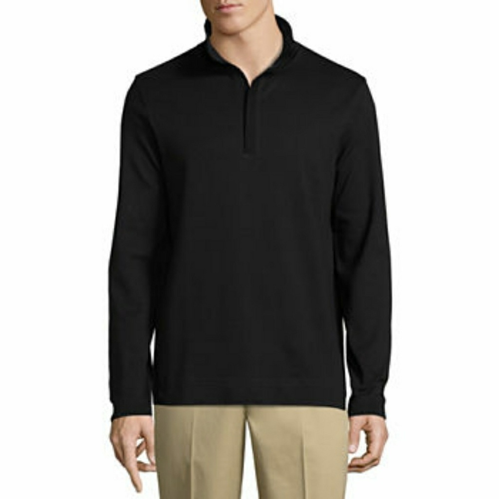 NWOT Claiborne Zip Neck Sweater